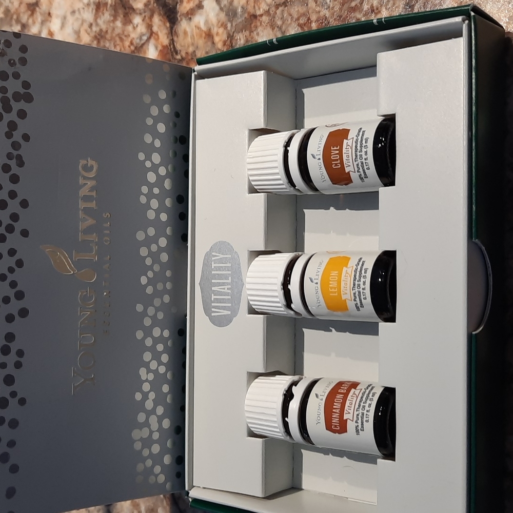 Young Living Essential Oil Vitality gift box